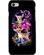 Chihuahua Dog Flower Phone Case Phone Case i-phone-7-case