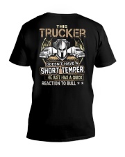 truck driver V-Neck T-Shirt thumbnail
