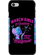 March Girl Face Mask Phone Case thumbnail