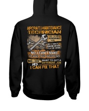 Aircraft Maintenance Technician Hooded Sweatshirt back