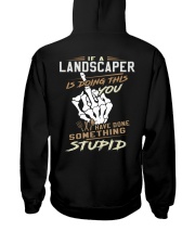 Lanscaper Hooded Sweatshirt back