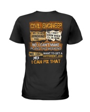 Civil Engineer Ladies T-Shirt thumbnail