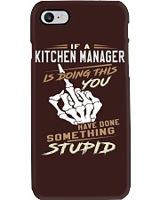 Kitchen Manager Phone Case thumbnail