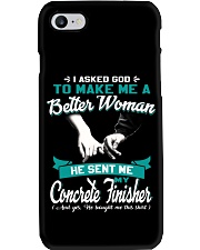 Concrete Finisher Phone Case thumbnail