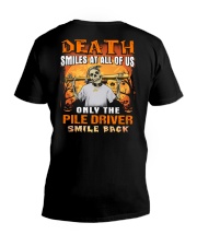 Pile Driver V-Neck T-Shirt thumbnail