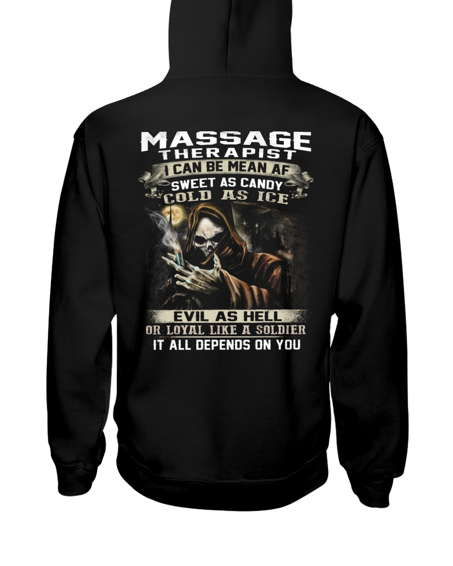 Massage Therapist Hooded Sweatshirt
