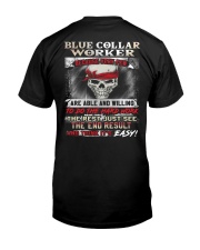 Blue Collar Worker Classic T-Shirt thumbnail