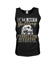 Production Operator Unisex Tank thumbnail