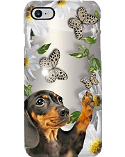Dachshund Flower Phone Case Phone Case i-phone-7-case