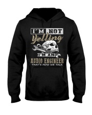 Audio Engineer Hooded Sweatshirt front