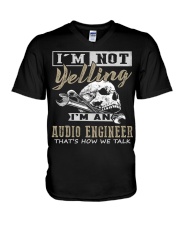 Audio Engineer V-Neck T-Shirt thumbnail