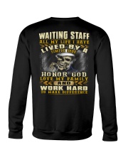 Waiting Staff Crewneck Sweatshirt thumbnail