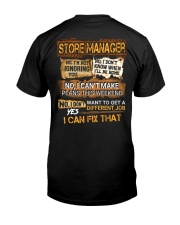 Store Manager Classic T-Shirt thumbnail