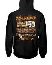 Store Manager Hooded Sweatshirt back