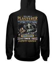 Plasterer Hooded Sweatshirt back