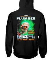 Plumber Hooded Sweatshirt back