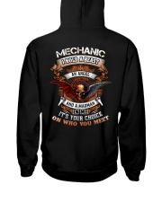 Mechanic Hooded Sweatshirt back