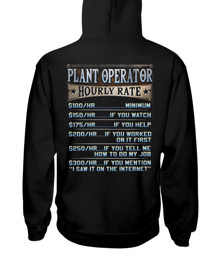 Plant Operator Hooded Sweatshirt