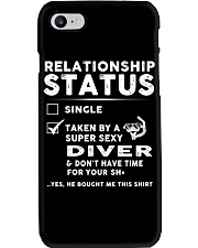 Diver Diving Status Job Shirt Phone Case thumbnail
