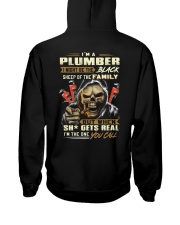 Plumber Hooded Sweatshirt thumbnail