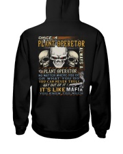 Plant Operator Hooded Sweatshirt back