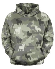 Frenchie All Over Shirt Men's All Over Print Hoodie aos-men-hoodie-ghosted-front-03