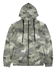 Frenchie All Over Shirt Men's All Over Print Full Zip Hoodie thumbnail