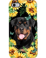 Rottweiler Flower Phone Case Phone Case i-phone-7-case
