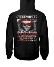 Steelworker Hooded Sweatshirt back