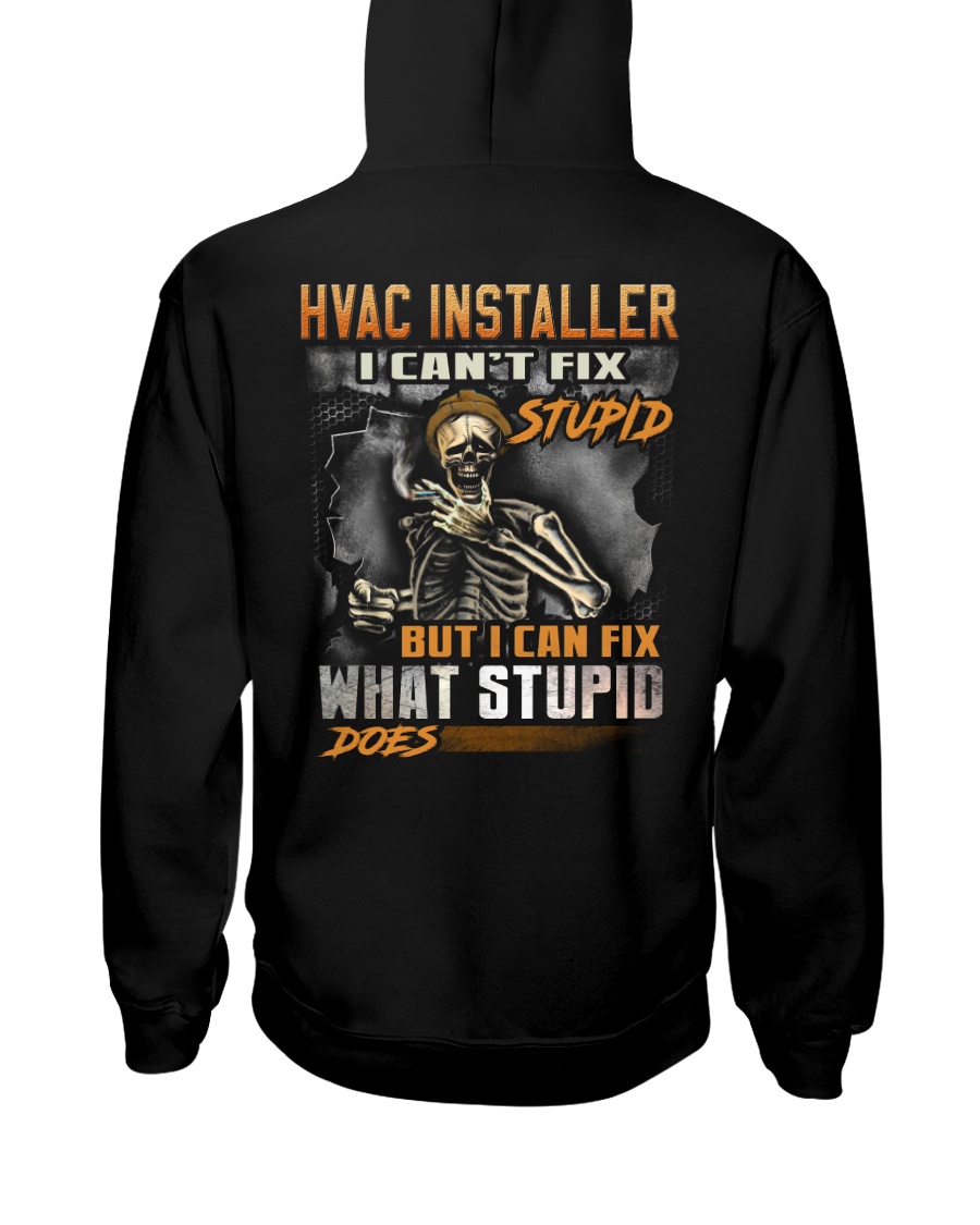 Hvac Installer Hooded Sweatshirt