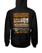 Chief Technology Officer Hooded Sweatshirt back