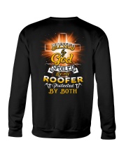 Roofer Roofers Roof Roofing Job Shirt Crewneck Sweatshirt thumbnail