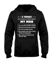 Heavy Equipment Operator Hooded Sweatshirt front