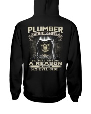 Plumber Hooded Sweatshirt back