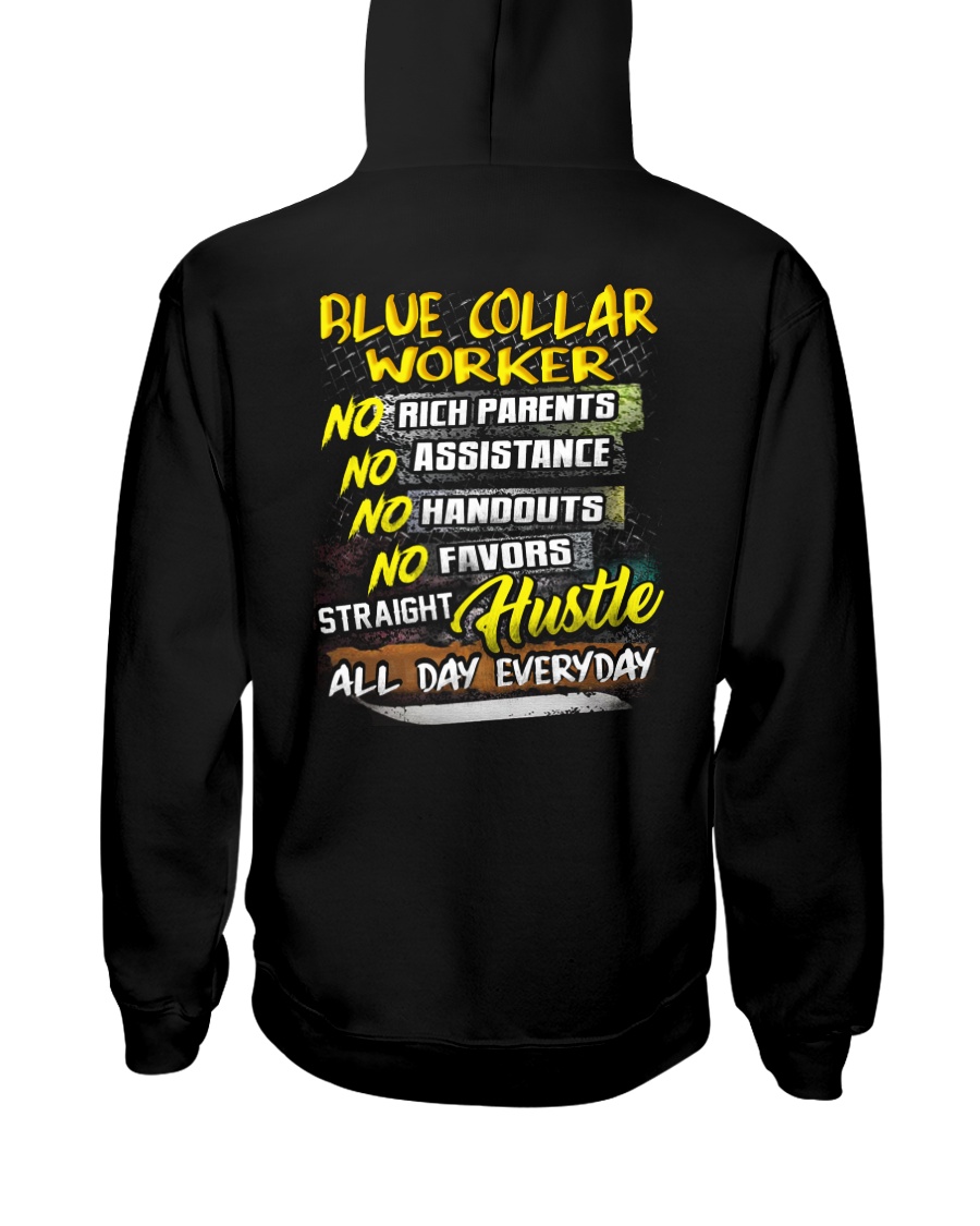 Blue Collar Worker29 Hooded Sweatshirt