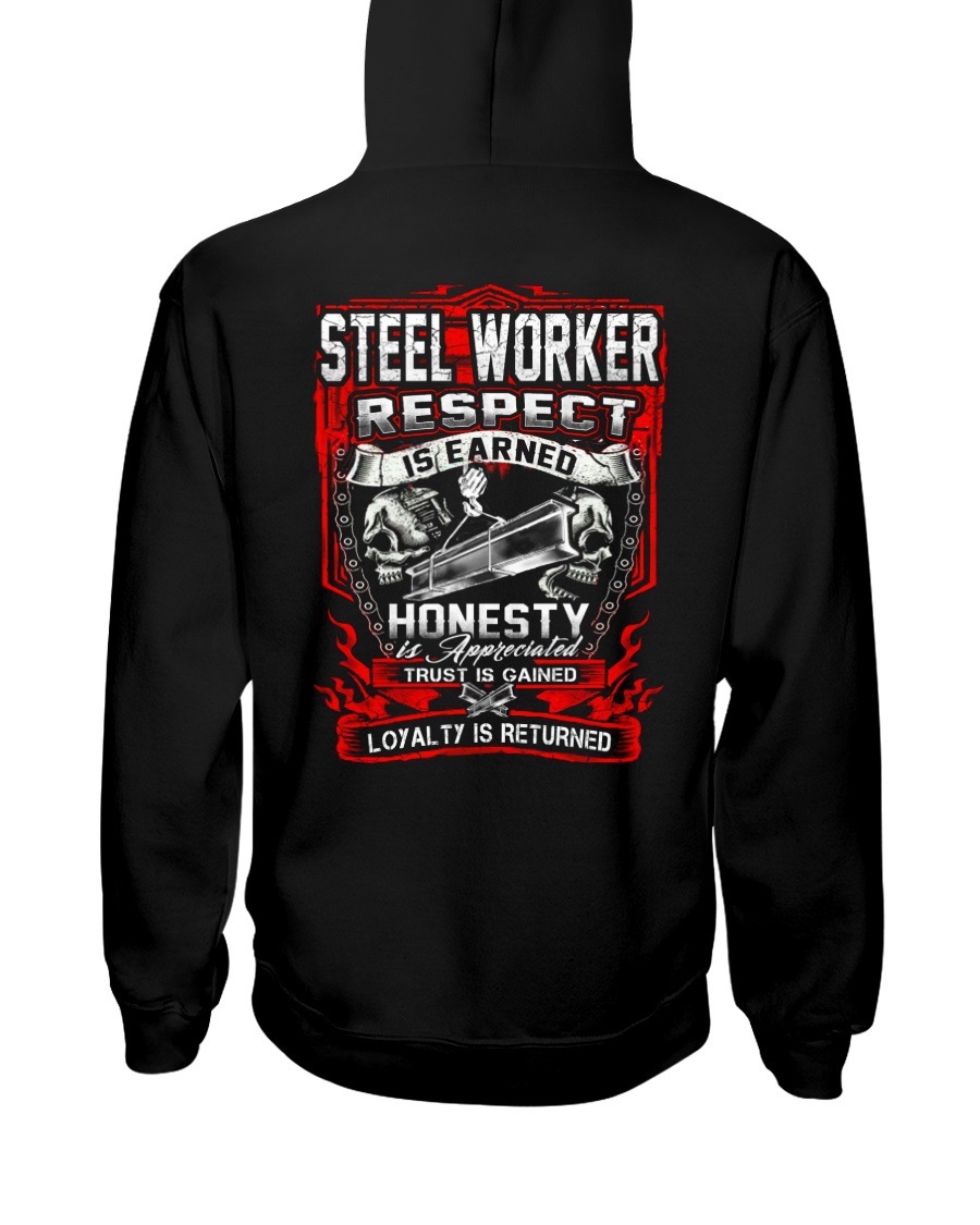 Steel Working Hooded Sweatshirt