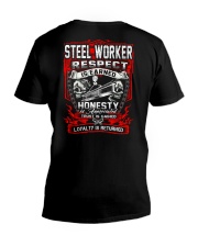 Steel Working V-Neck T-Shirt thumbnail