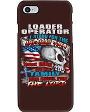 Loader Operator Phone Case thumbnail