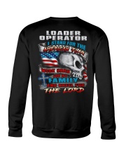 Loader Operator Crewneck Sweatshirt thumbnail