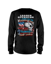 Loader Operator Long Sleeve Tee thumbnail