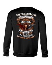 SalesManager-angel Crewneck Sweatshirt thumbnail