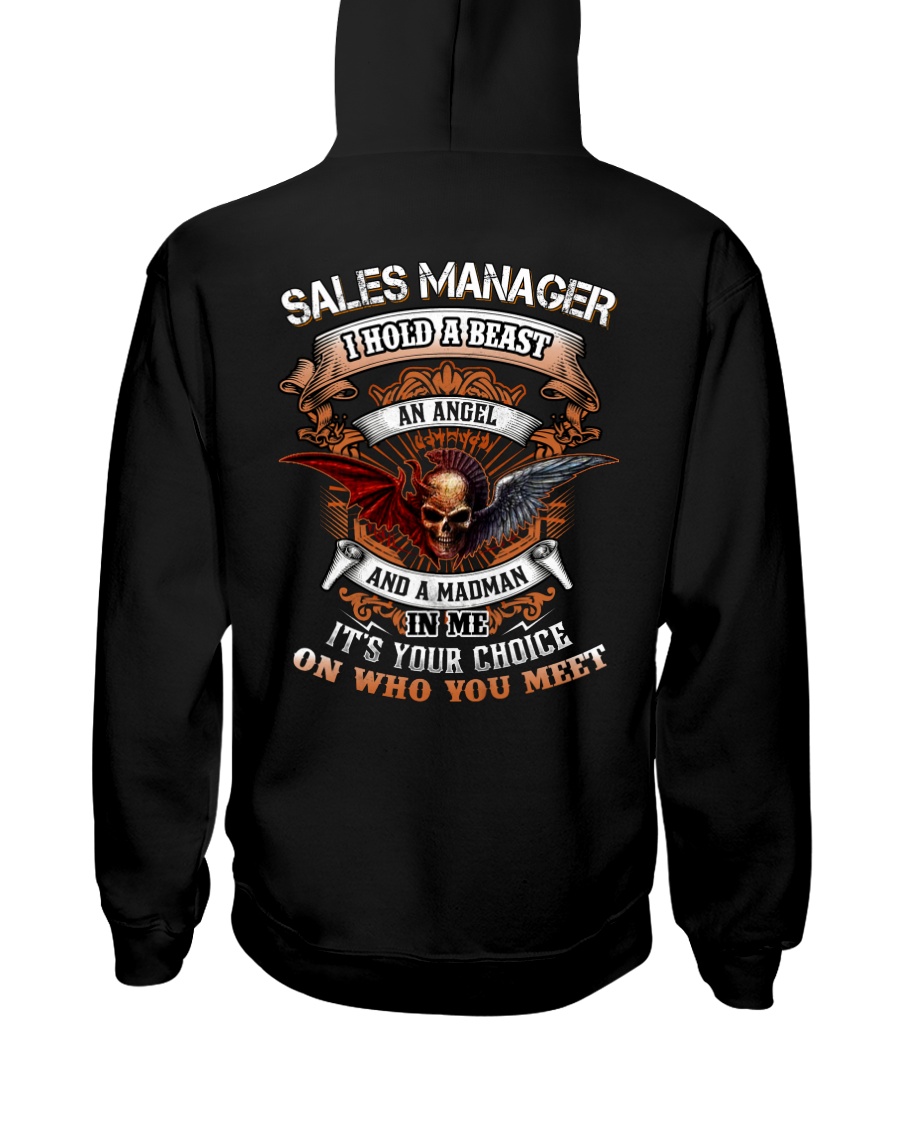 SalesManager-angel Hooded Sweatshirt