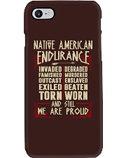 NATIVE AMERICAN ENDURANCE Phone Case thumbnail