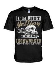 Ironworker V-Neck T-Shirt thumbnail