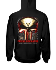 Press Operator Hooded Sweatshirt back