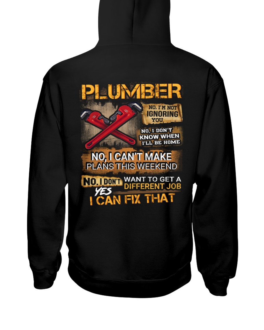 Plumber Hooded Sweatshirt