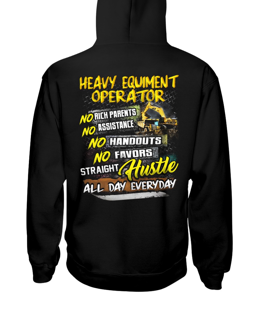 Heavy Equipment Operator Hooded Sweatshirt