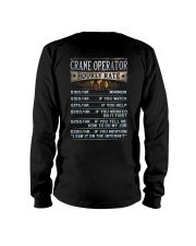 Crane Operator Long Sleeve Tee thumbnail