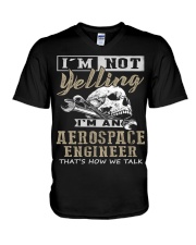 Aerospace Engineer V-Neck T-Shirt thumbnail