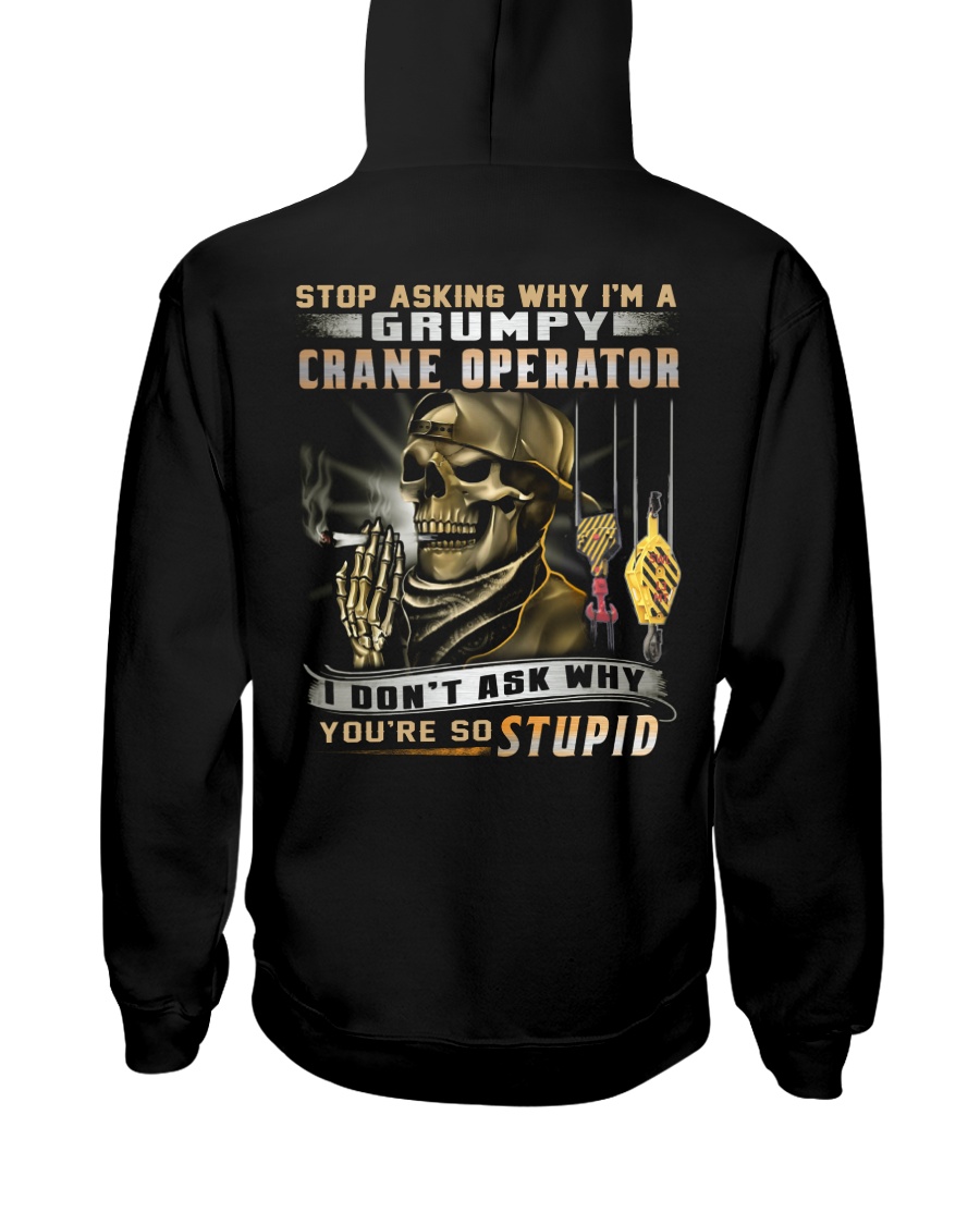 Crane Operator Hooded Sweatshirt